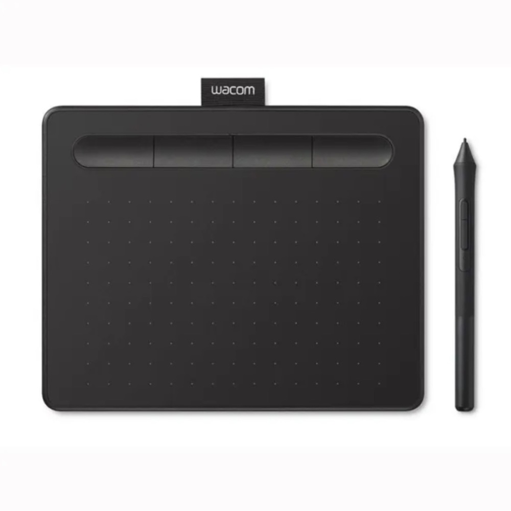 Wacom Intuos S Wireless Drawing Graphics Tablet - Black - NEW